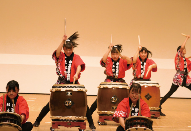 和太鼓部 部活動紹介 学校生活 帝京安積高等学校